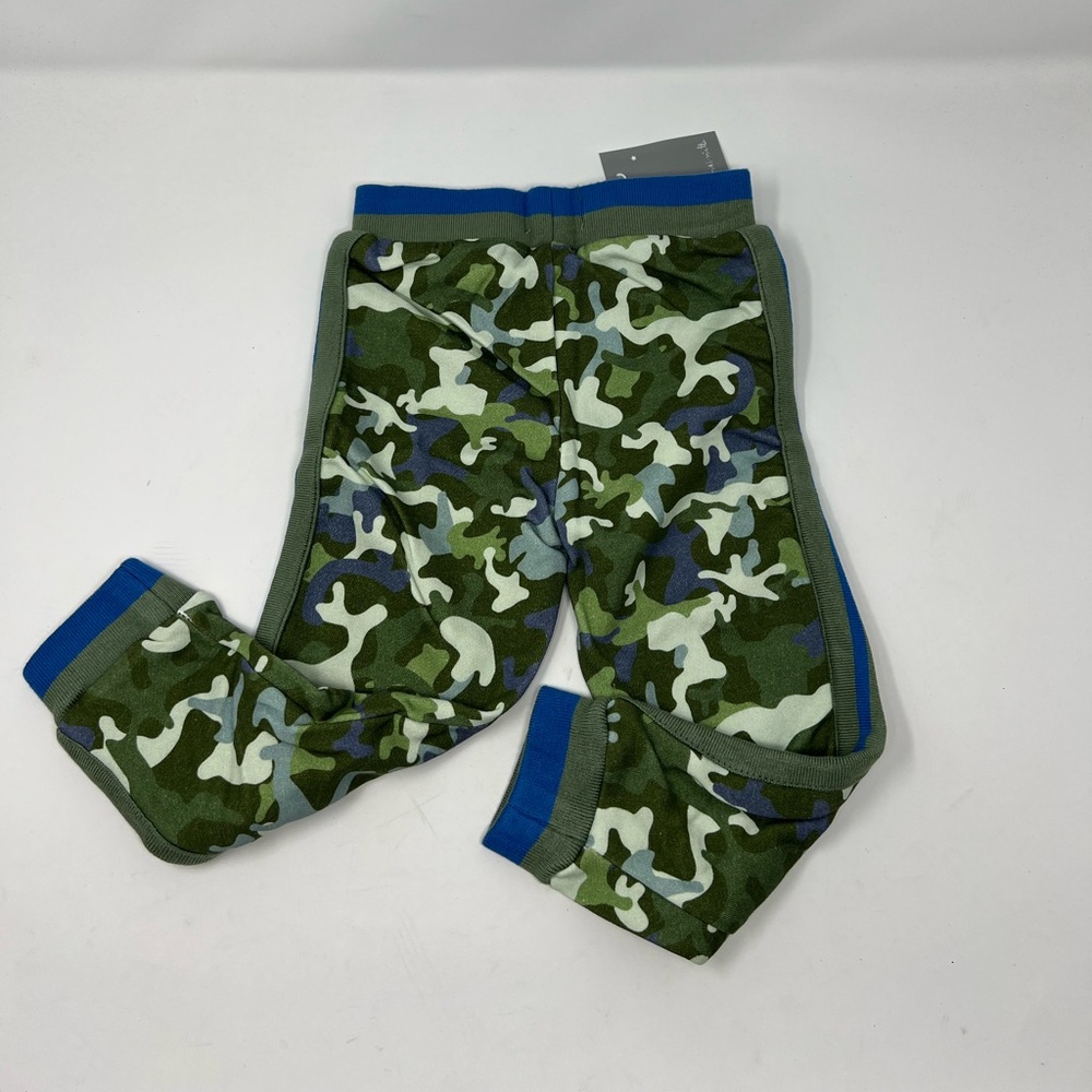 Miki Miette Jogger Sweatpants Spearmint Camo Boys Size 18 Months